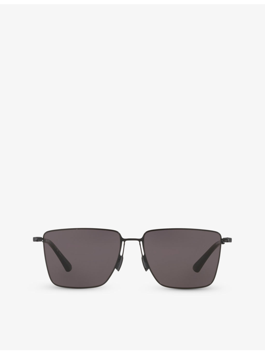 6J000422 BV1267S square-frame metal sunglasses - 1
