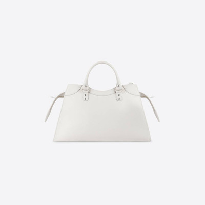 BALENCIAGA Women's Neo Classic Handbag in Chalky White outlook