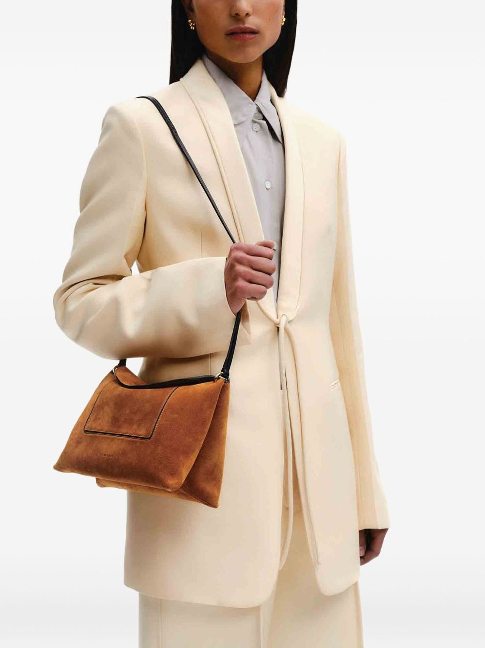 Penelope suede shoulder bag - 2