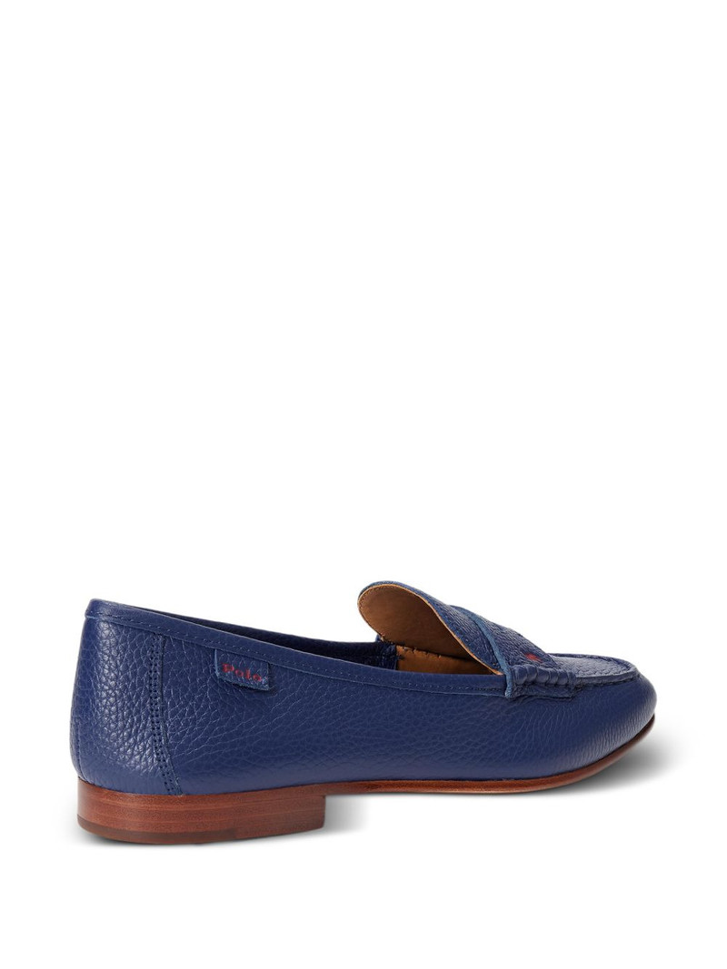 pebbled penny-tab loafers 3