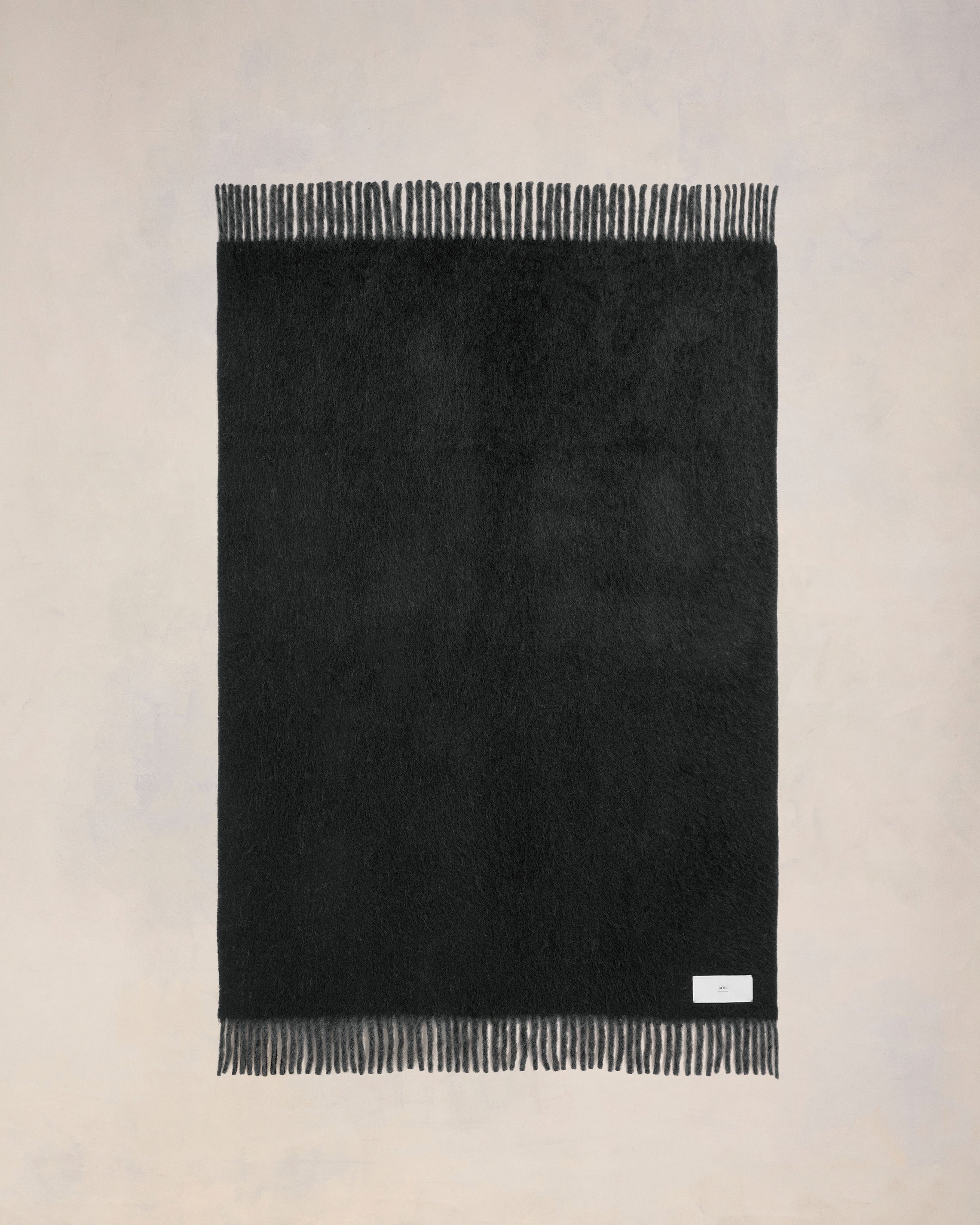 BICOLOR DOUBLE-SIDED BLANKET WITH AMI ALEXANDRE MATTIUSSI TAB - 3