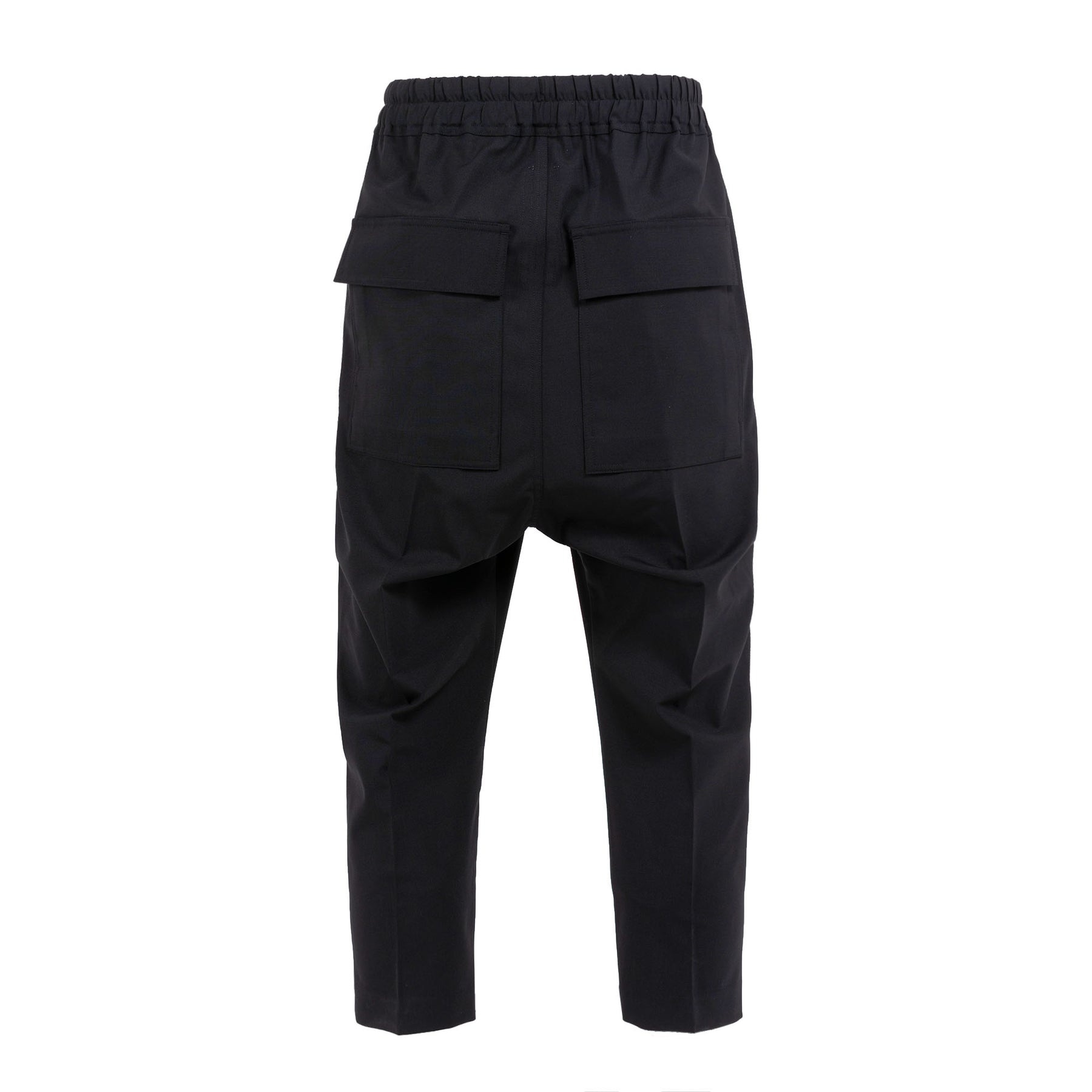 DRAWSTRING SLIM CROPPED / BLK - 2