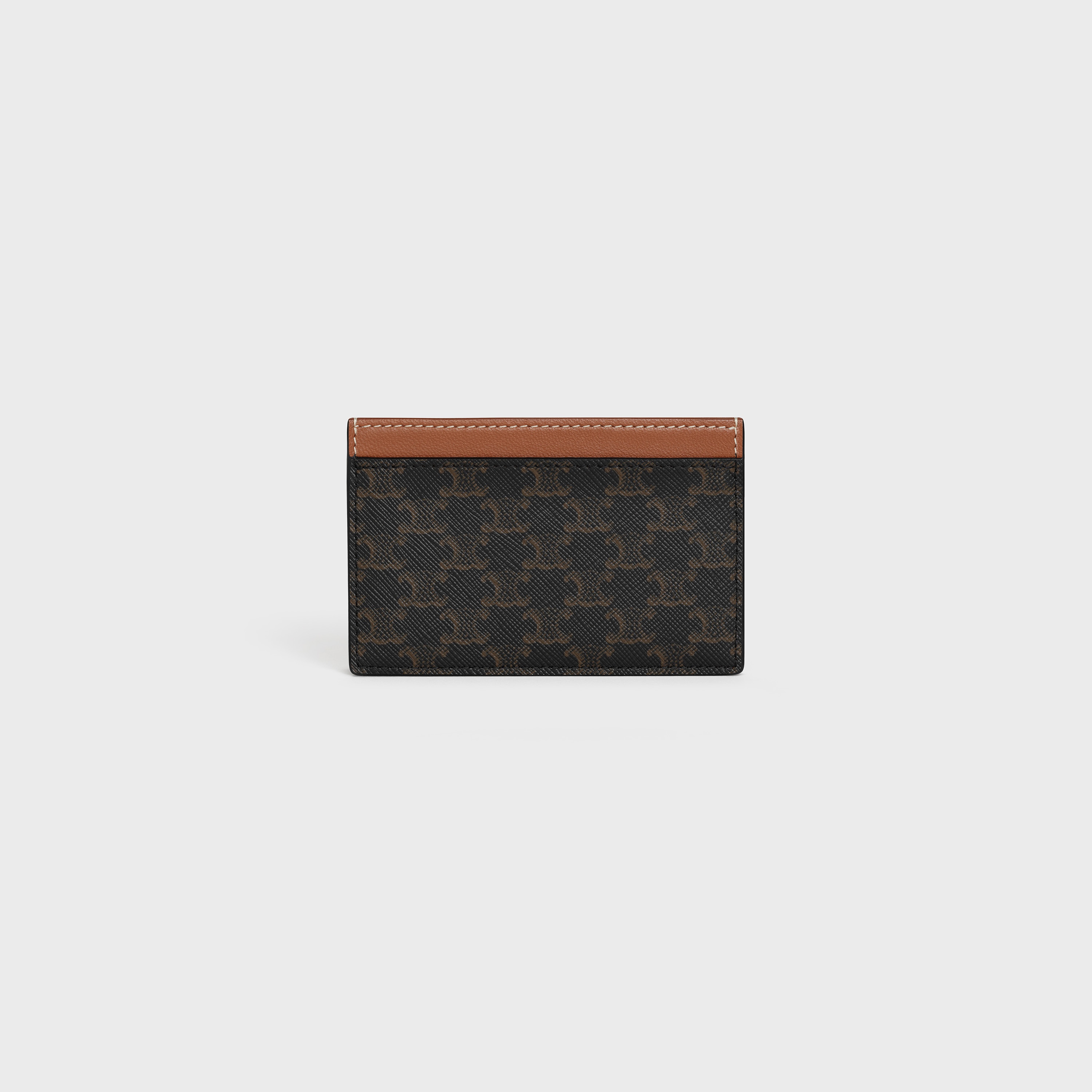 Card holder in Triomphe canvas with Celine Print - 3