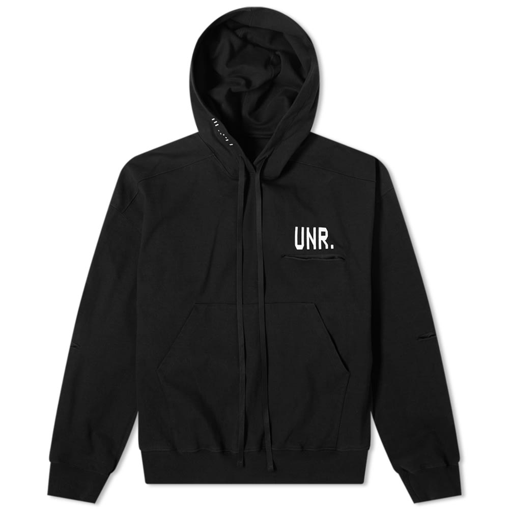 Unravel Project UNR LAX Destroyed Oversized Hoody - 1