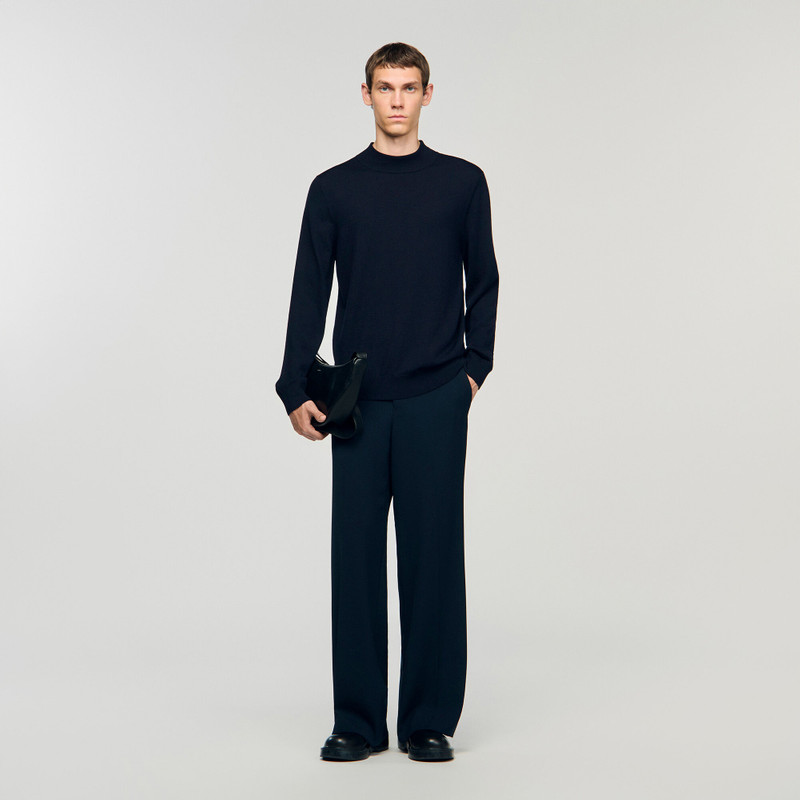 Sandro WOOL SWEATER WITH HIGH NECK outlook