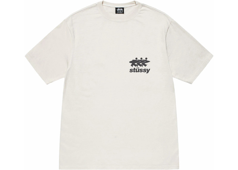 Stüssy Stussy Surfwalk Pigment Dyed Tee Natural outlook
