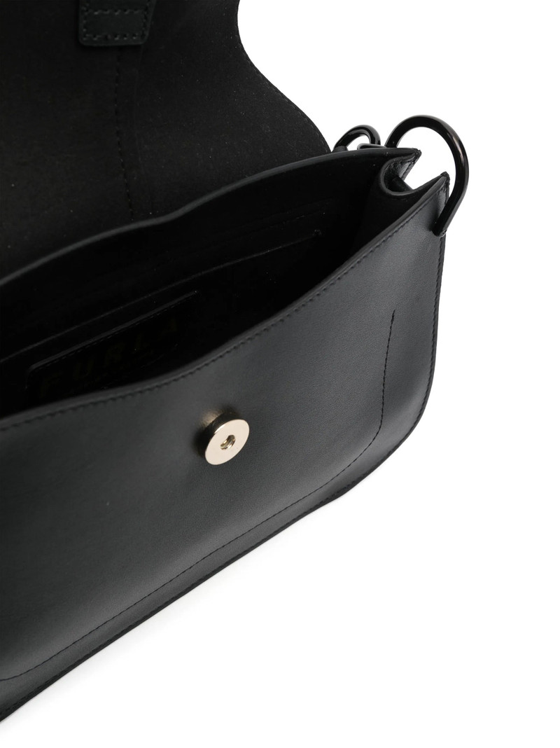FURLA Logo-plaque Leather Shoulder Bag outlook