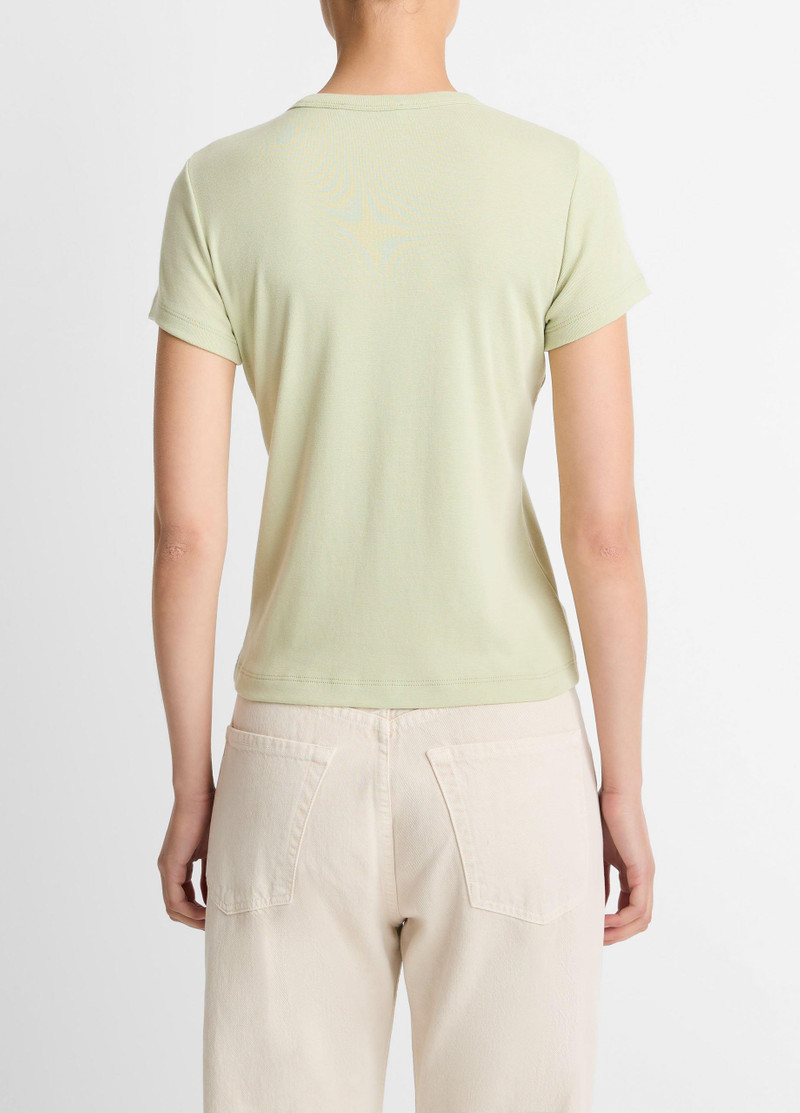 Vince Pima Cotton-Blend '90s Shrunken T-Shirt outlook