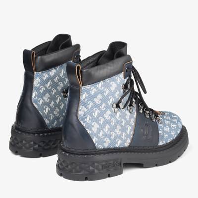 JIMMY CHOO Marlow Hiking Boot
Black Leather and JC Monogram Denim Hiking Boots outlook