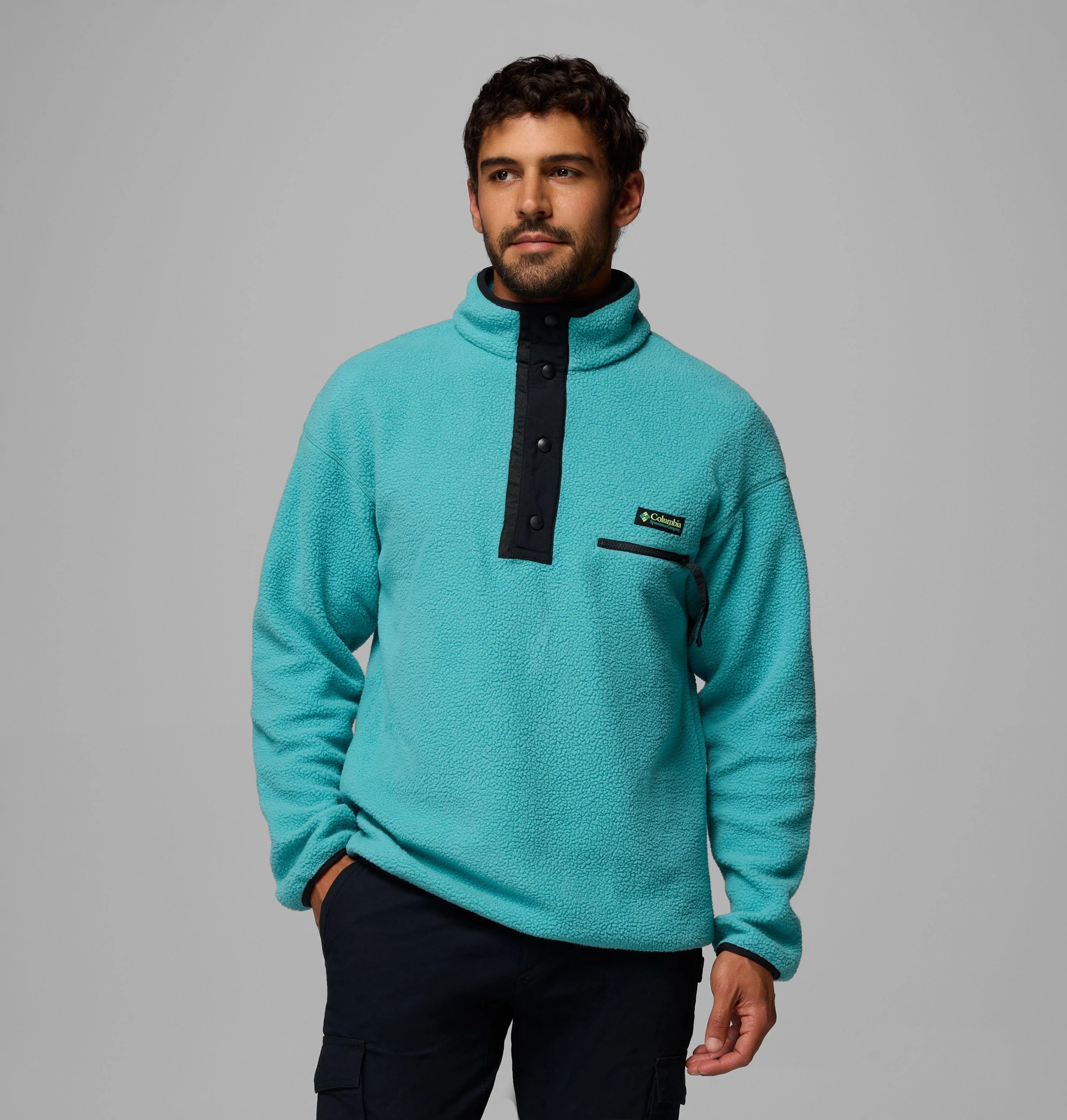 Men's Helvetia II Half Snap Fleece Pullover - 1