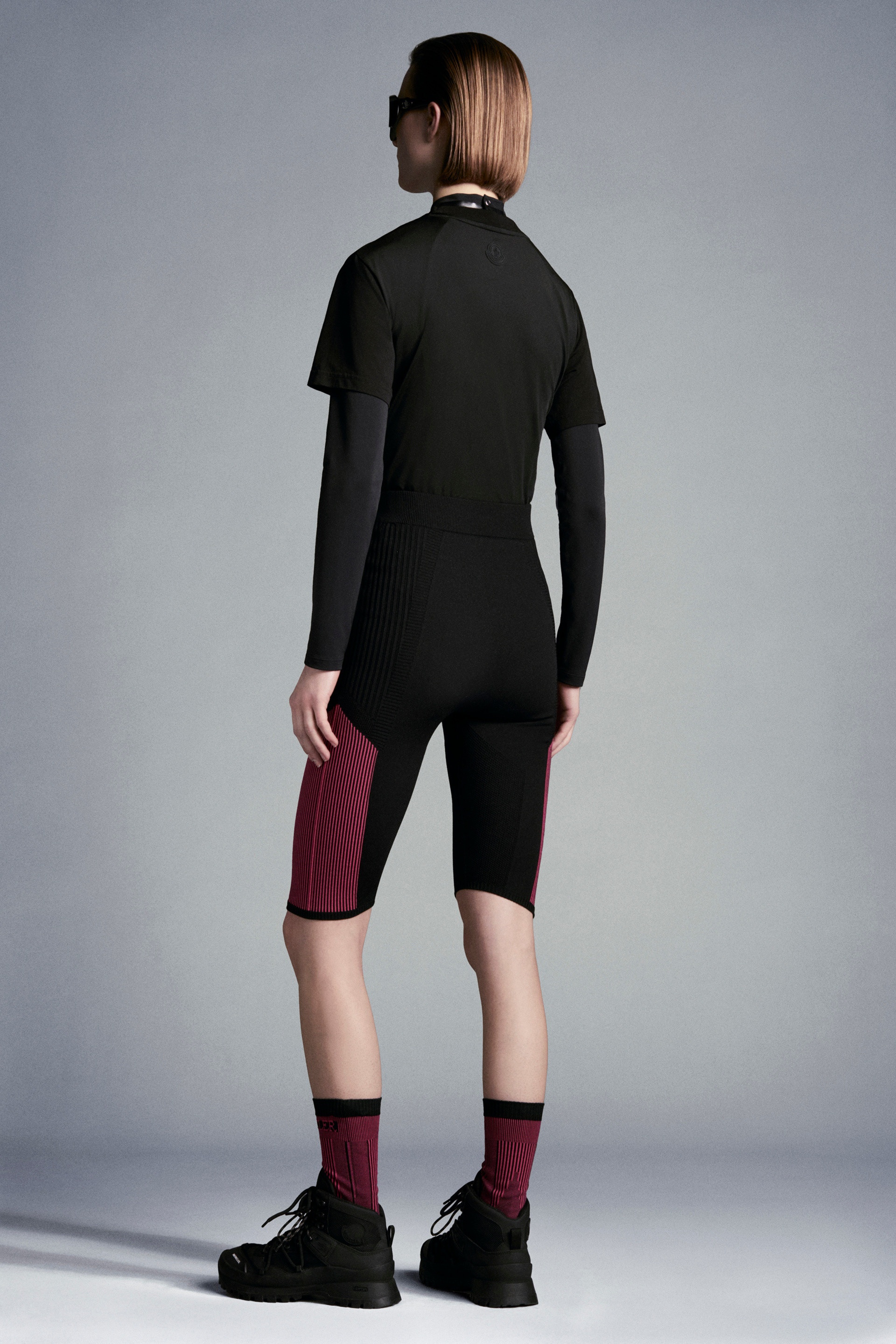 Color Block Bike Shorts - 5
