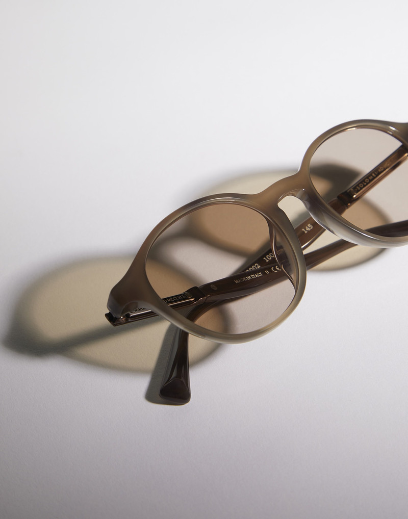 Sartorial Sunset acetate glasses 3