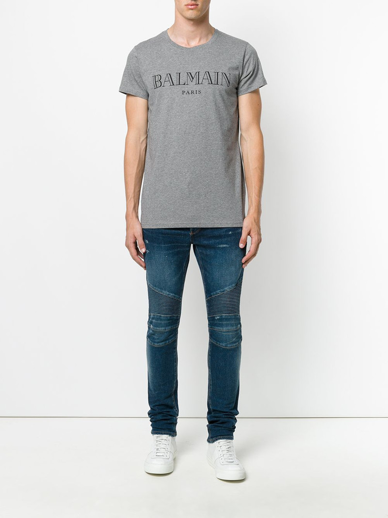 Balmain biker jeans outlook
