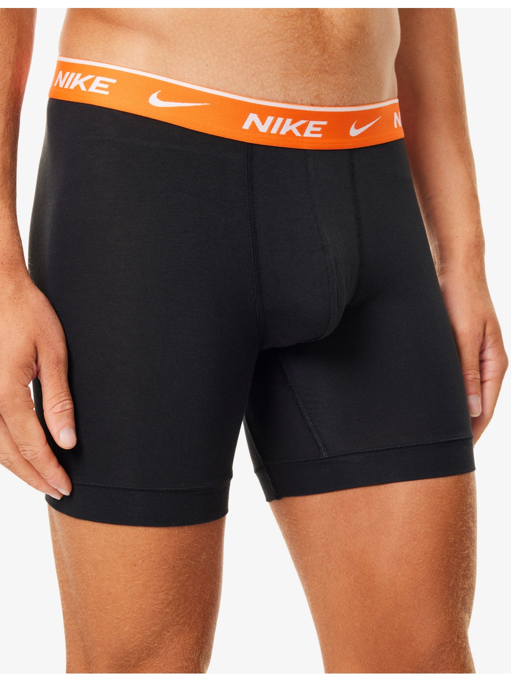 Everyday Pack of Three Stretch-Cotton Boxer Briefs - 4
