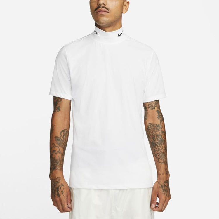 Nike x NOCTA Drake Golf Mock Neck Top 'White' DJ5576-100 - 4