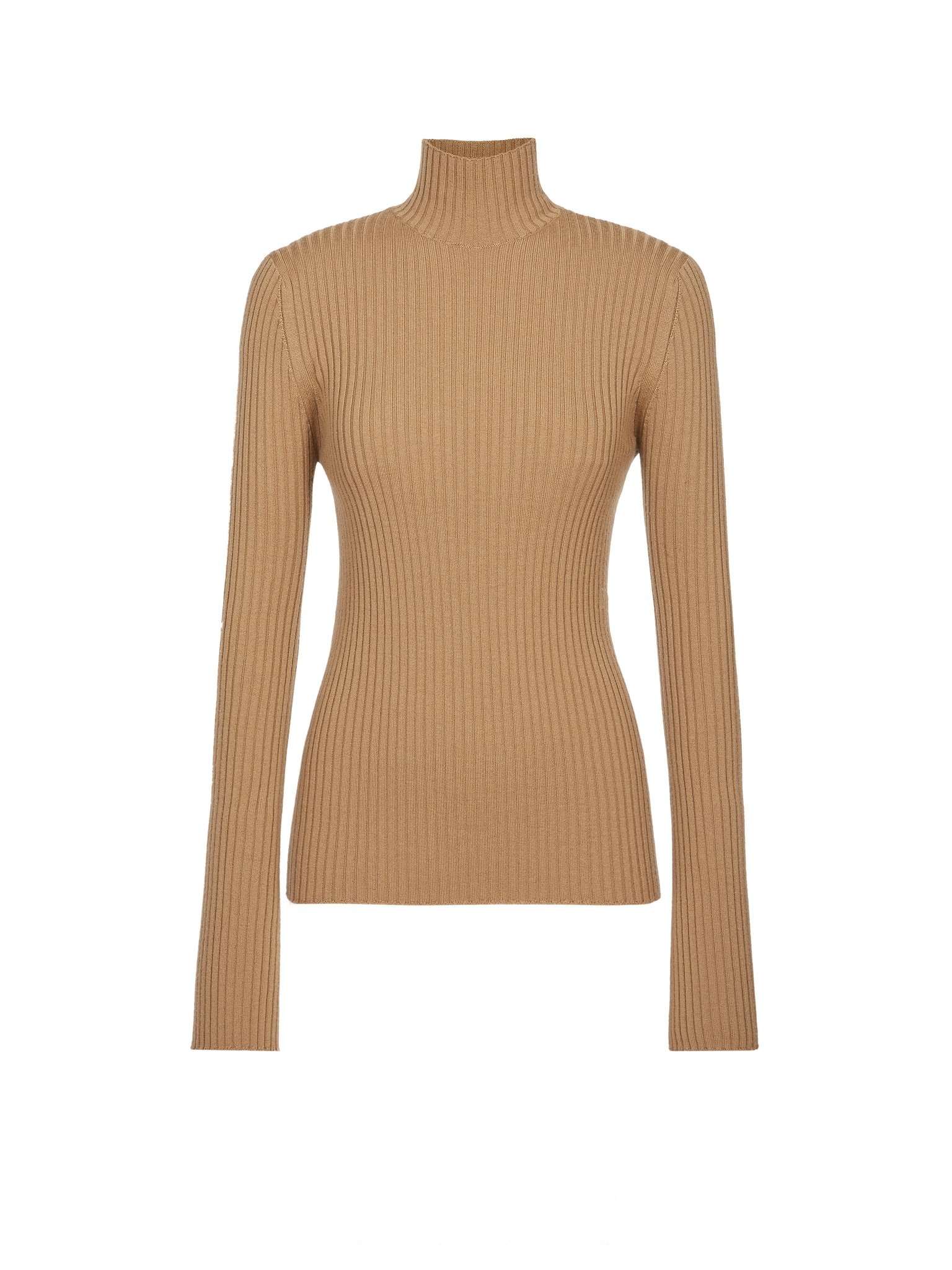 FITTED HIGH-NECK TOP - 1