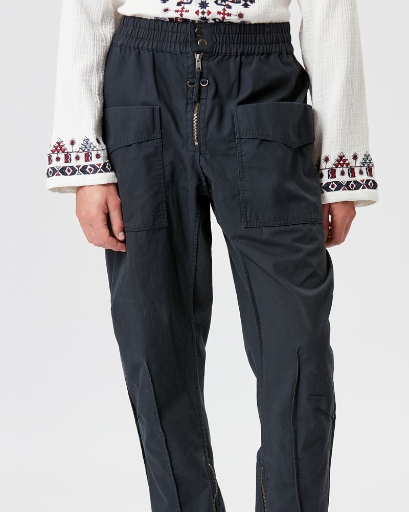 TILSENO COTTON TROUSERS - 4