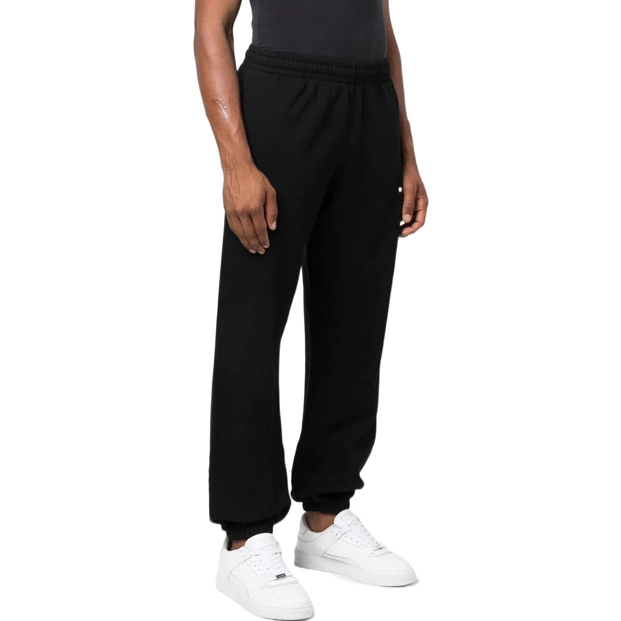 Off-White Wave Diagonal Slim Sweat Pant 'Black' OMCH029F22FLE0081001 - 4