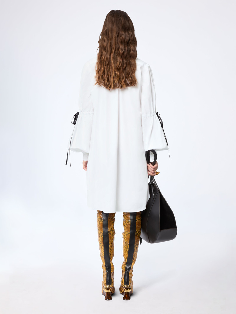 Shirt Dress With Bow Details 5