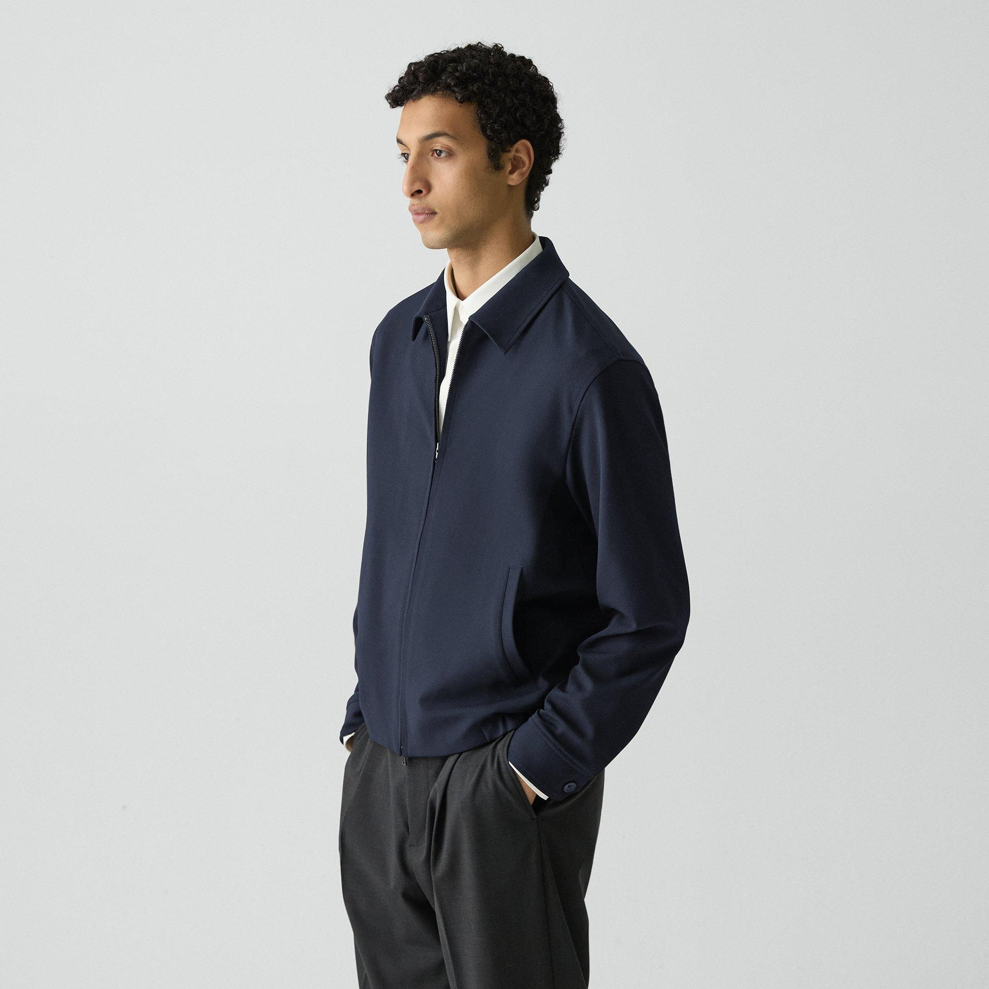 Blouson Zip Jacket in Precision Piqué - 3
