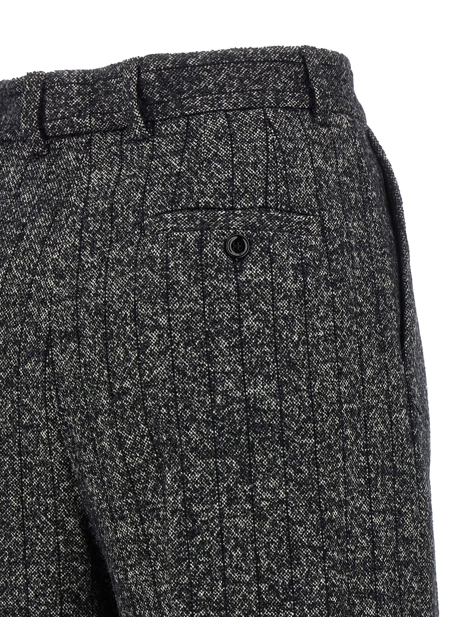 Dolce & Gabbana Women Striped Wool Pants - 4