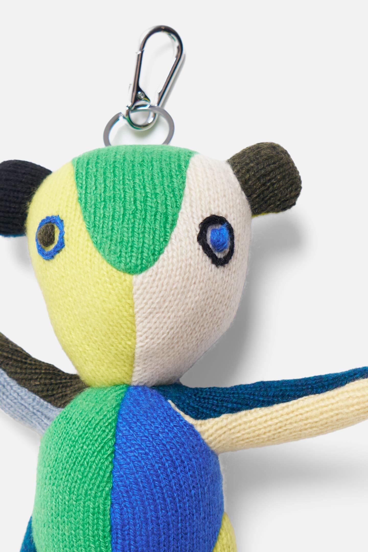 BEAR PATCHWORK KEYCHAIN 2