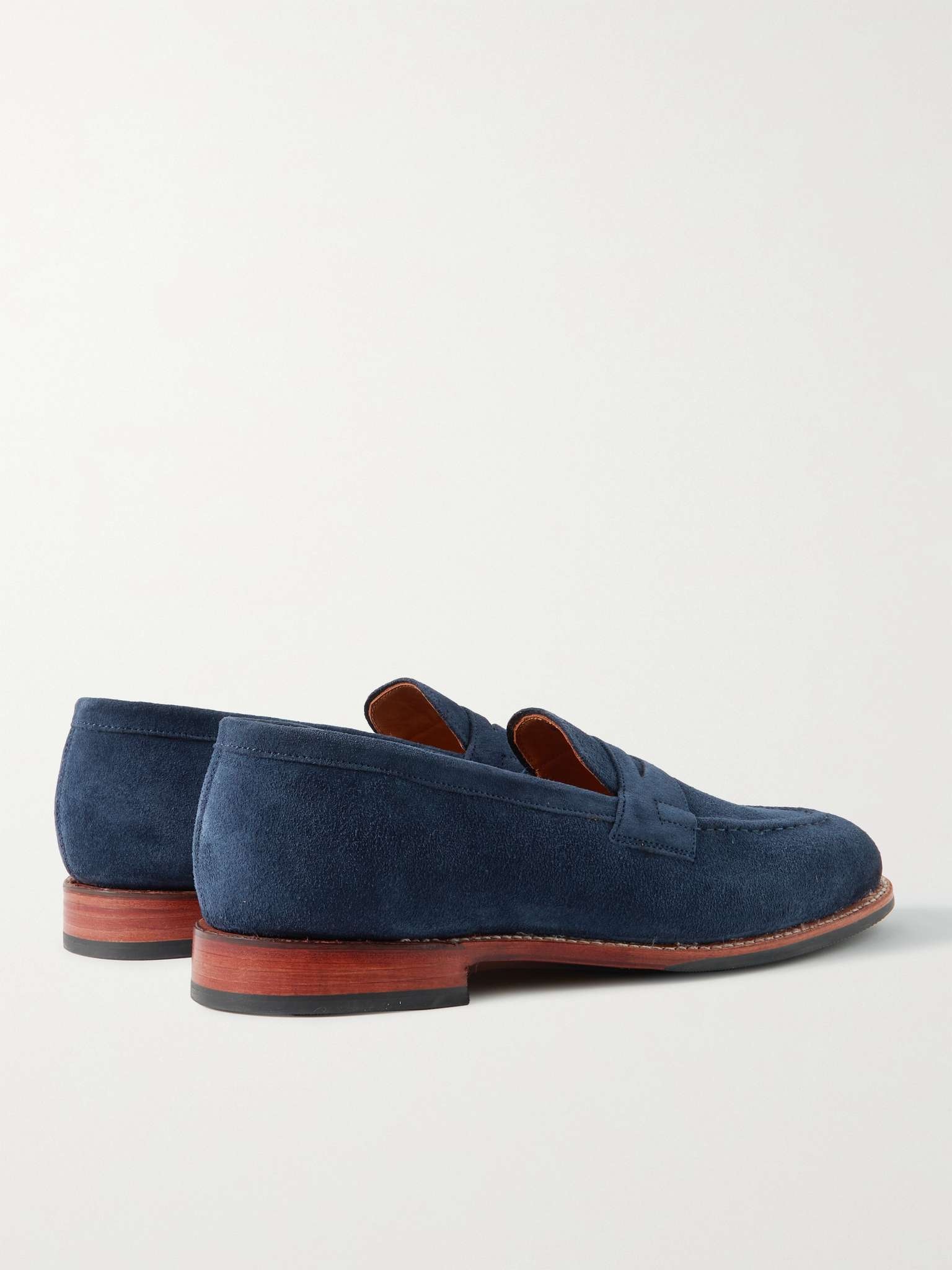 Lloyd Suede Penny Loafers - 5