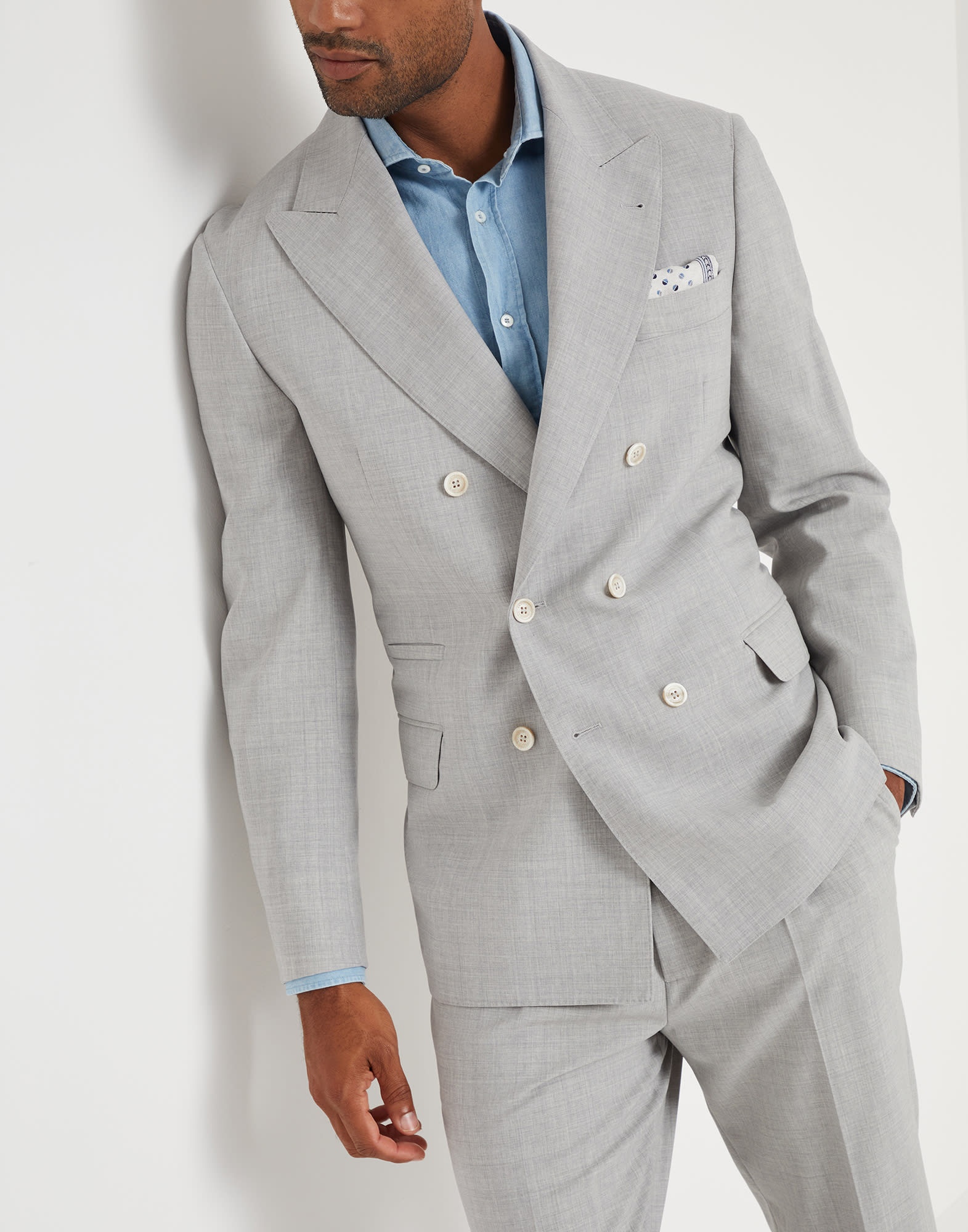 One and a half breasted jacket best sale