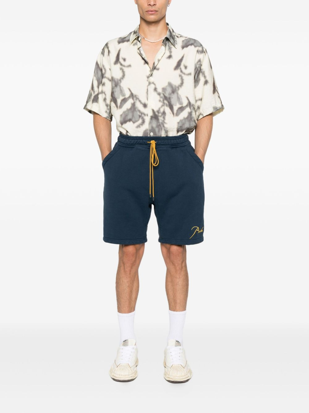 drawstring pocket shorts - 2