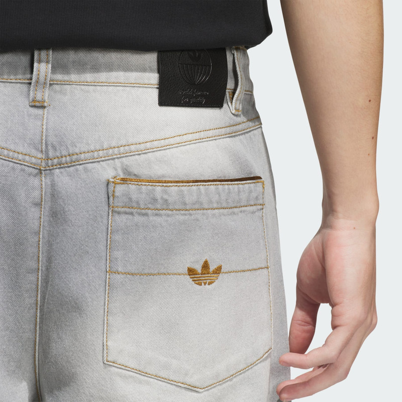 SKATEBOARDING x TYSHAWN WASHED DENIM SHORTS 9