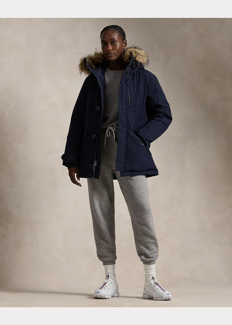 Faux-Fur-Trim Down Parka 3