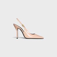 パンプス CELINE JUDY TRIOMPHE STILETTO PUMP IN PATENT CALFSKIN CELINE CELINE JUDY TRIOMPHE STILETTO PUMP IN PATENT CALFSKIN