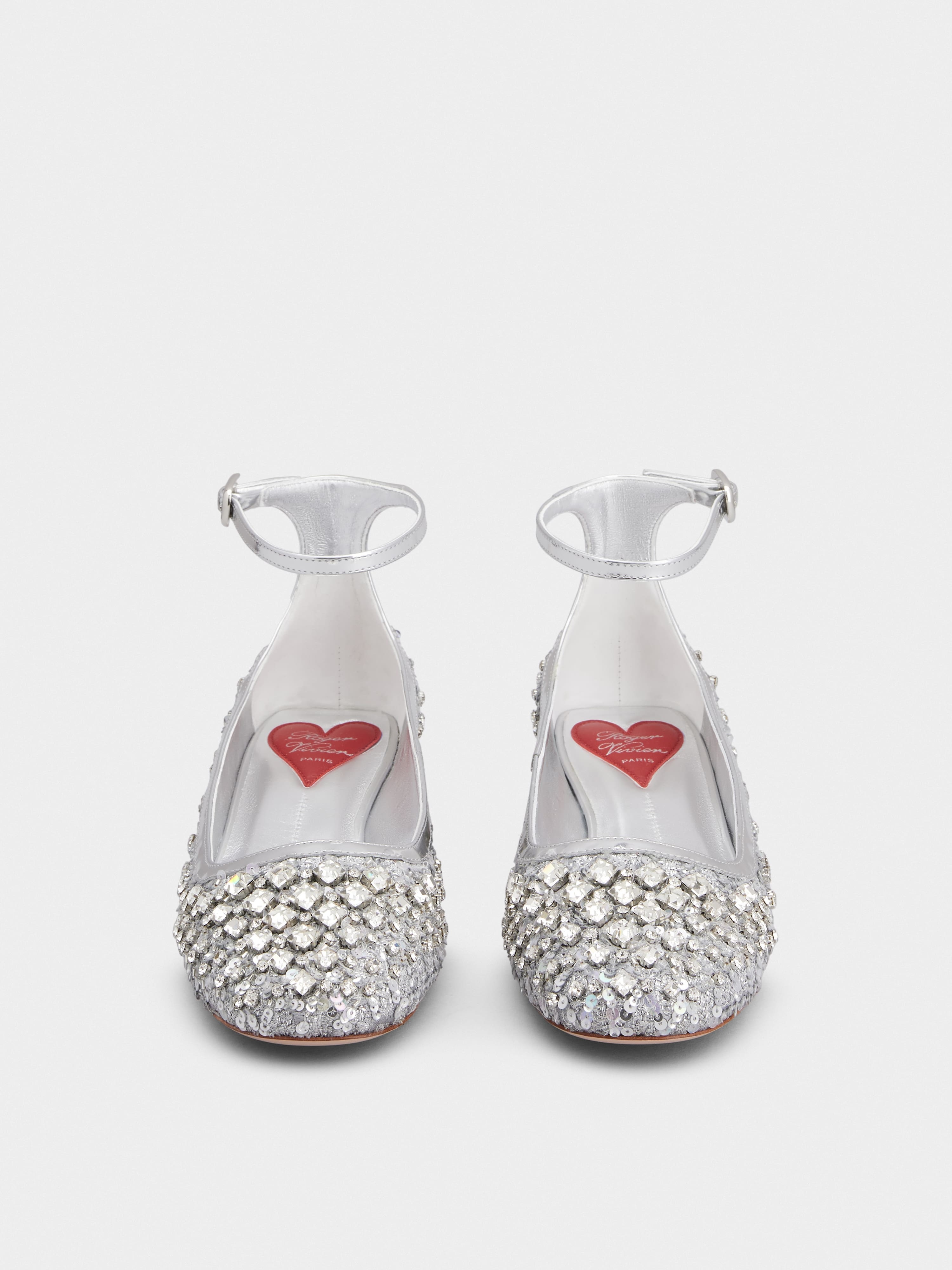 Viv' Podium Ballerinas in sequins - 7