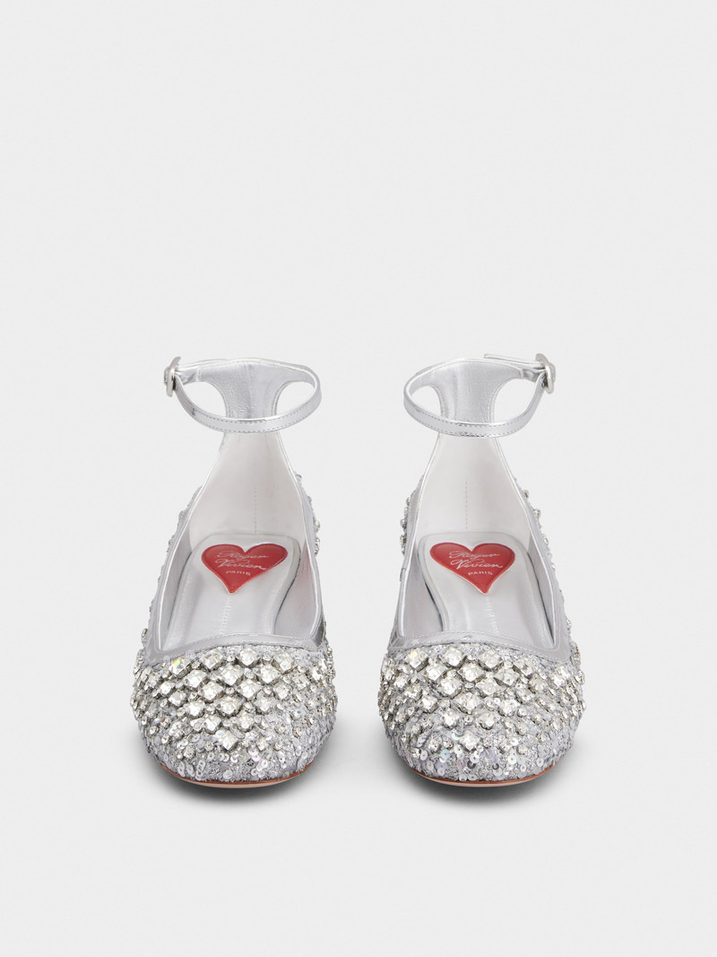 Viv' Podium Ballerinas in sequins 7