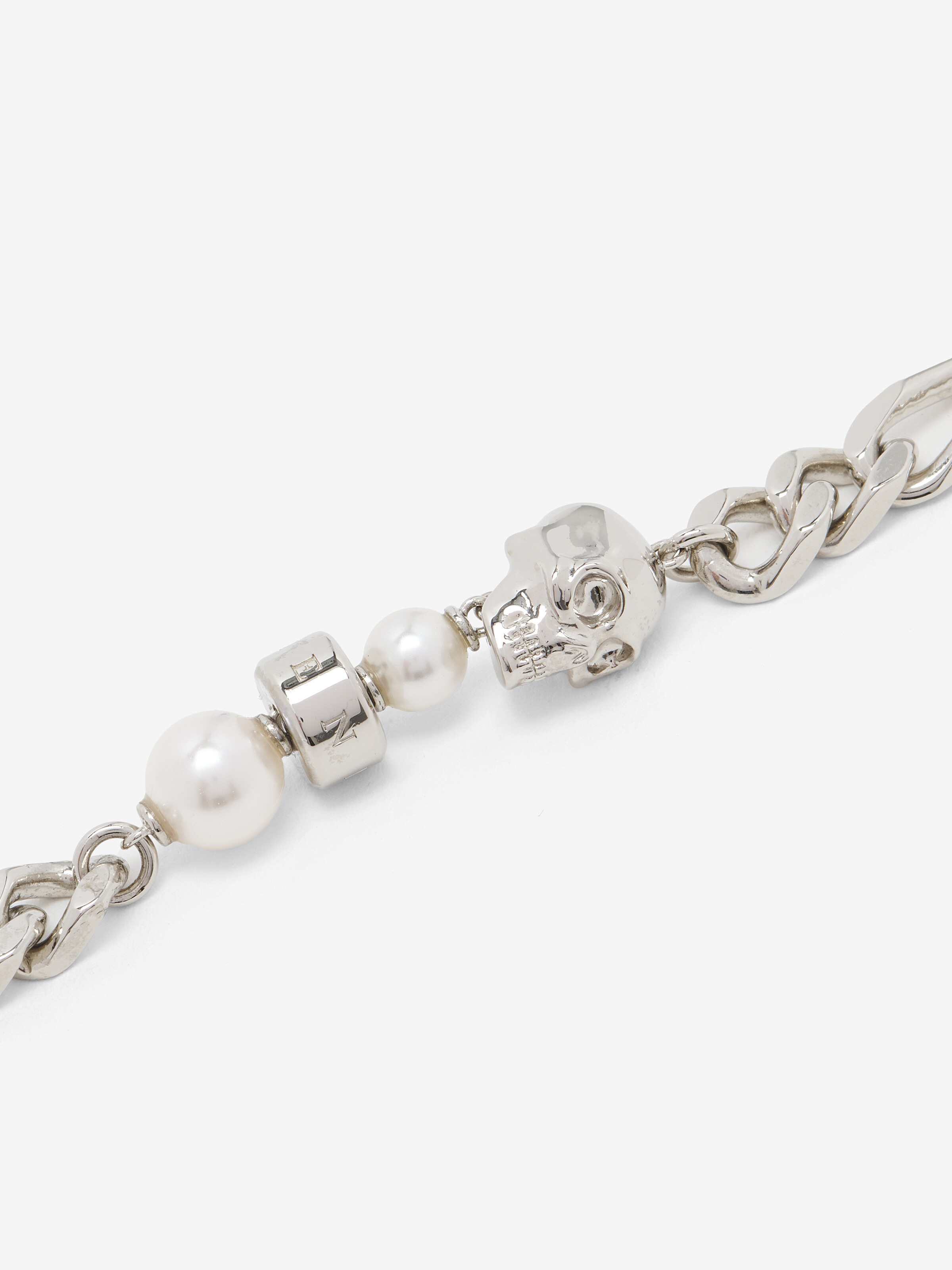 Skull And Pearl Bracelet - 3