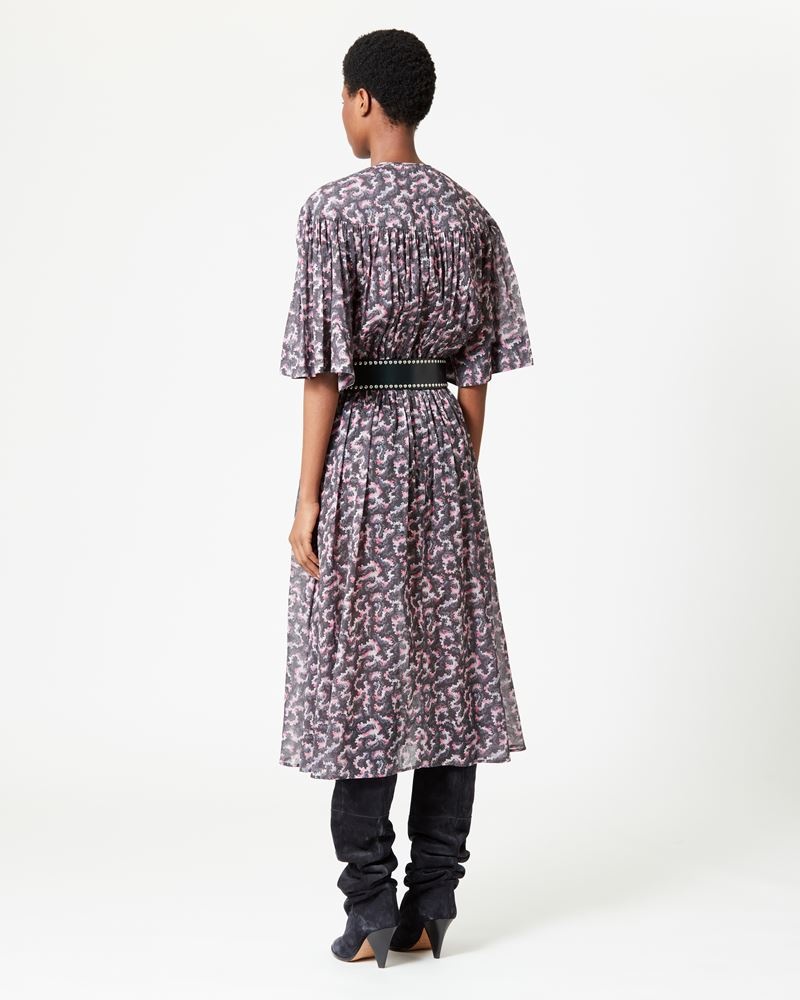 IMAGGY PRINTED MAXI DRESS - 5