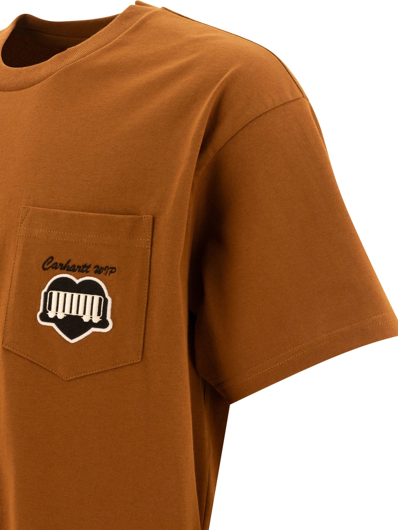 Tシャツ・カットソー Carhartt FW24 \"Heart Train Pocket\" t-shirt (I033979 HZ XX) Carhartt FW24 