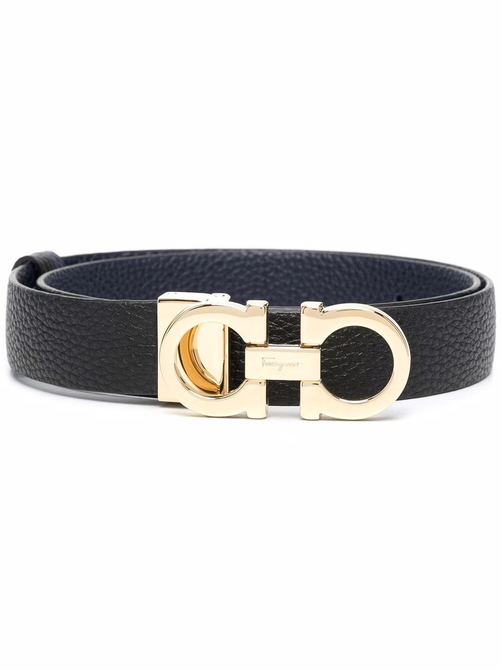 Gancini leather reversbile belt - 1