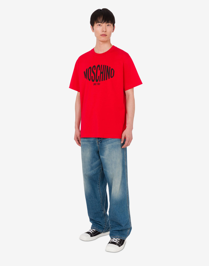 PRINTED ORGANIC COTTON JERSEY T-SHIRT 1
