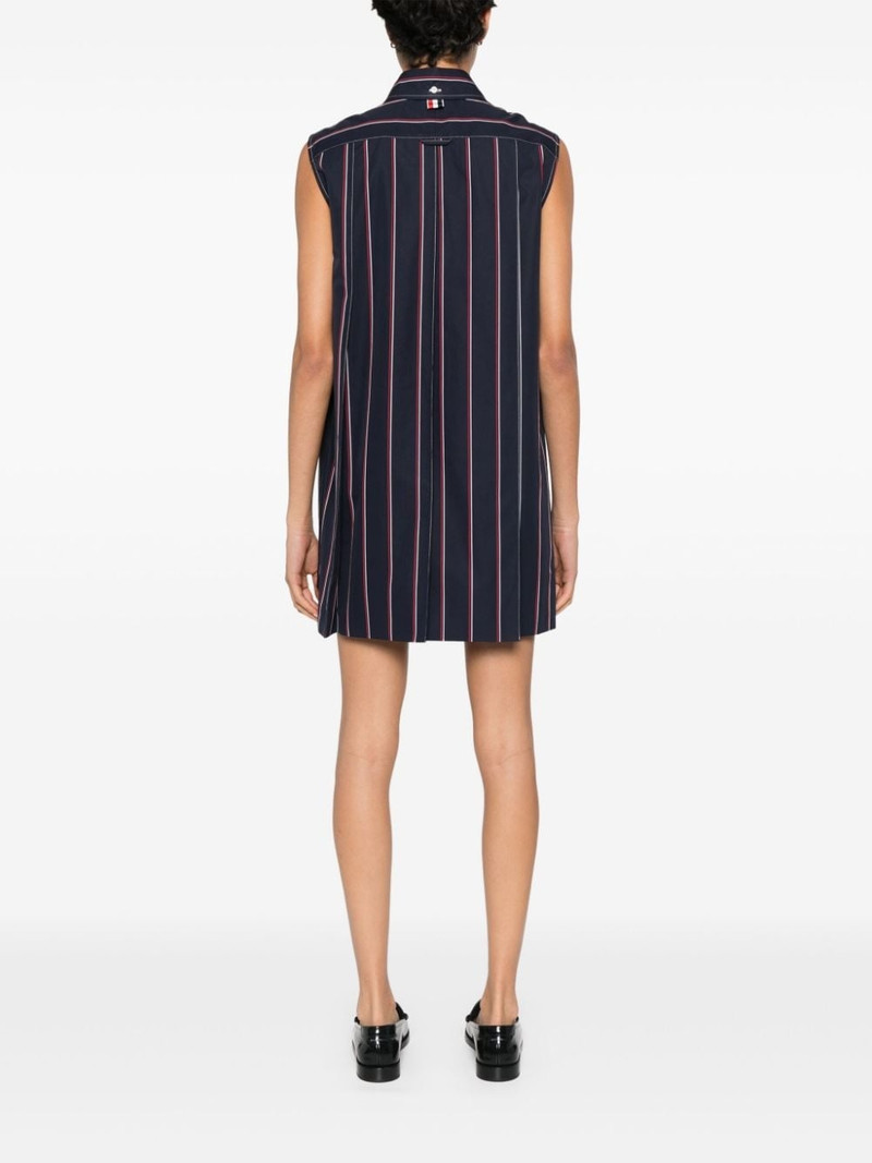 RWB-stripe shirt dress 4
