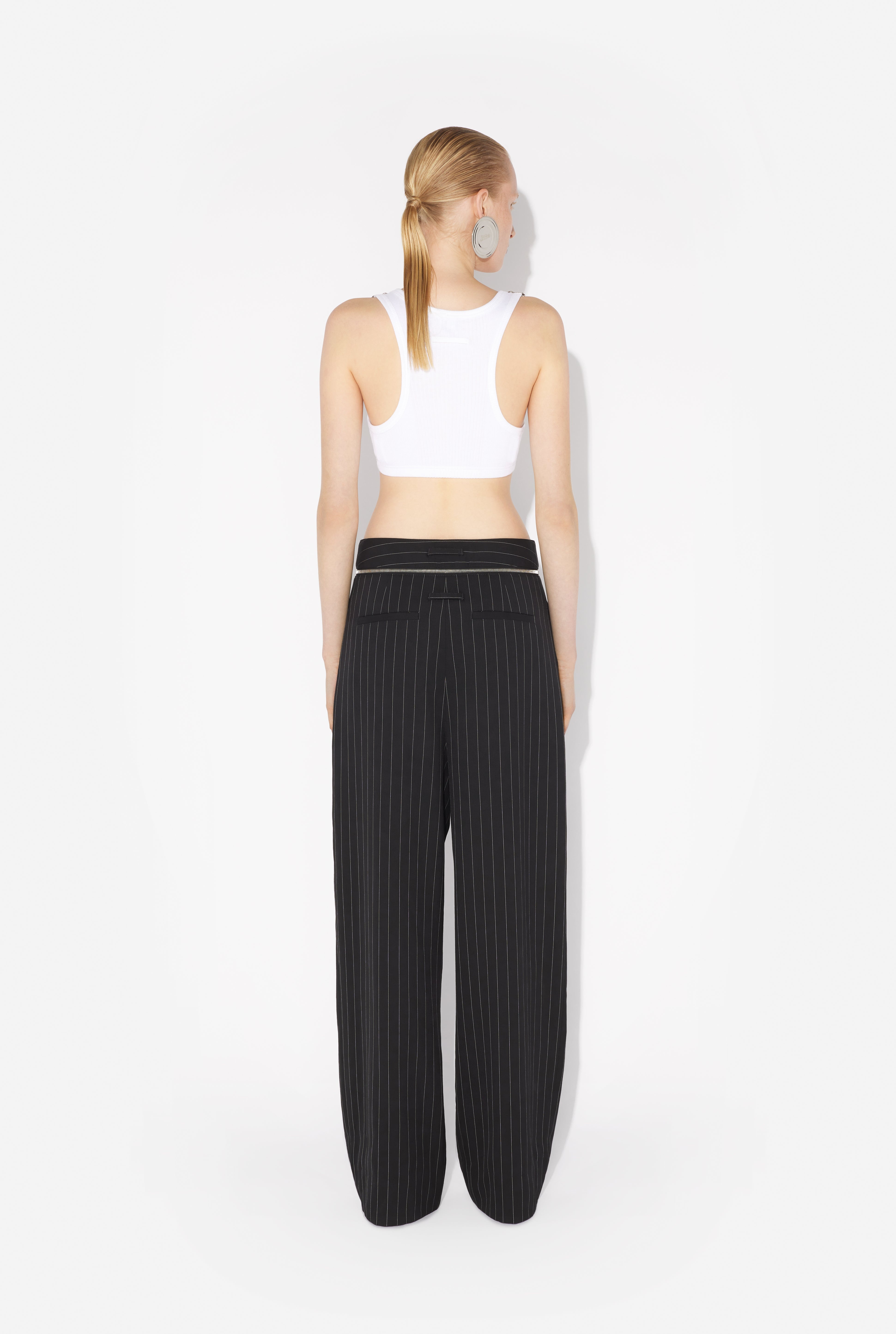 THE BELTED SUIT PANTS - 3