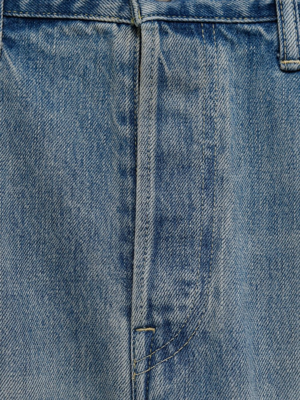 light-wash straight-leg jeans - 3