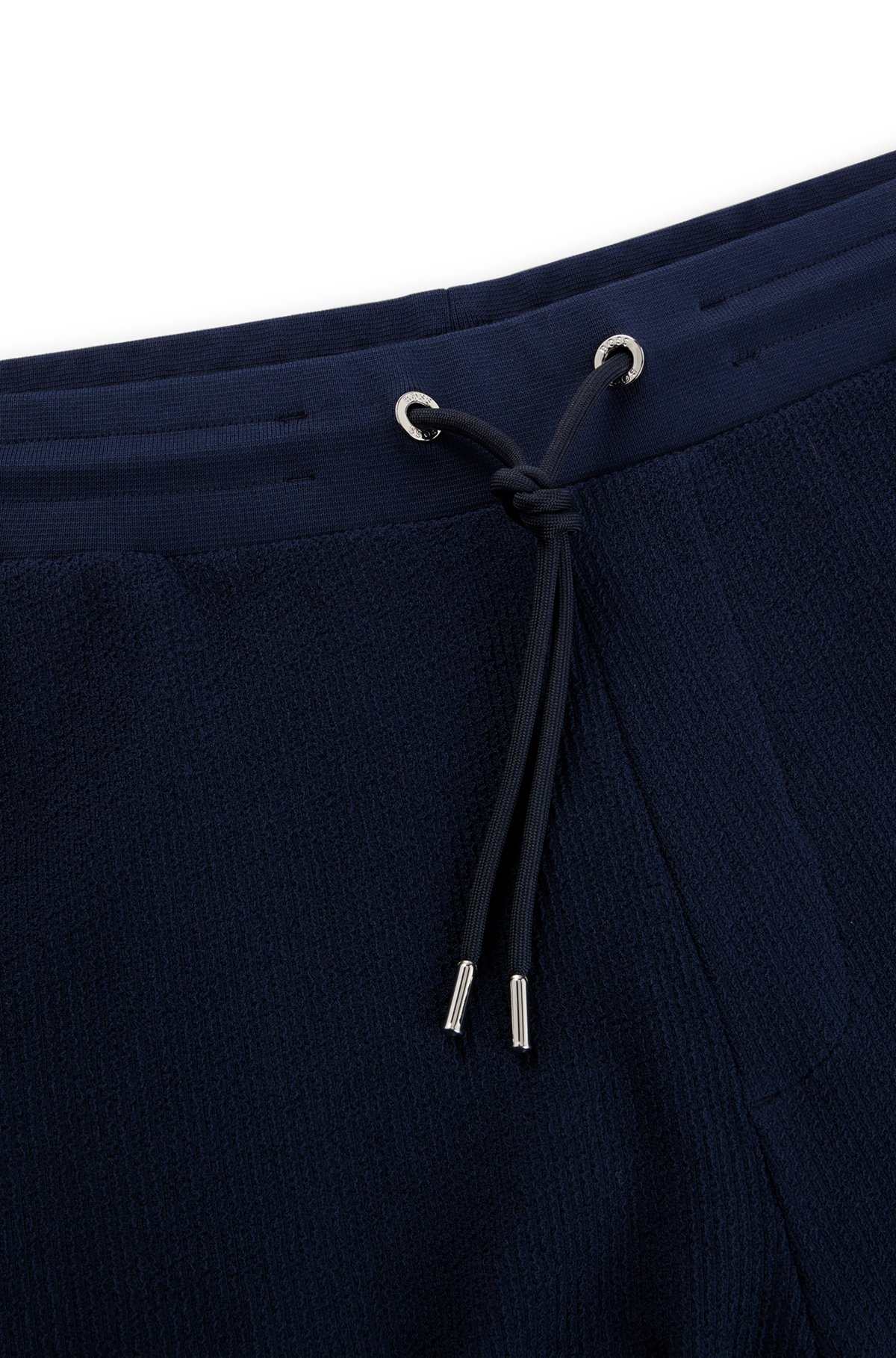 OVERSIZE-FIT SHORTS WITH SILVER-TONE TRIMS - 6