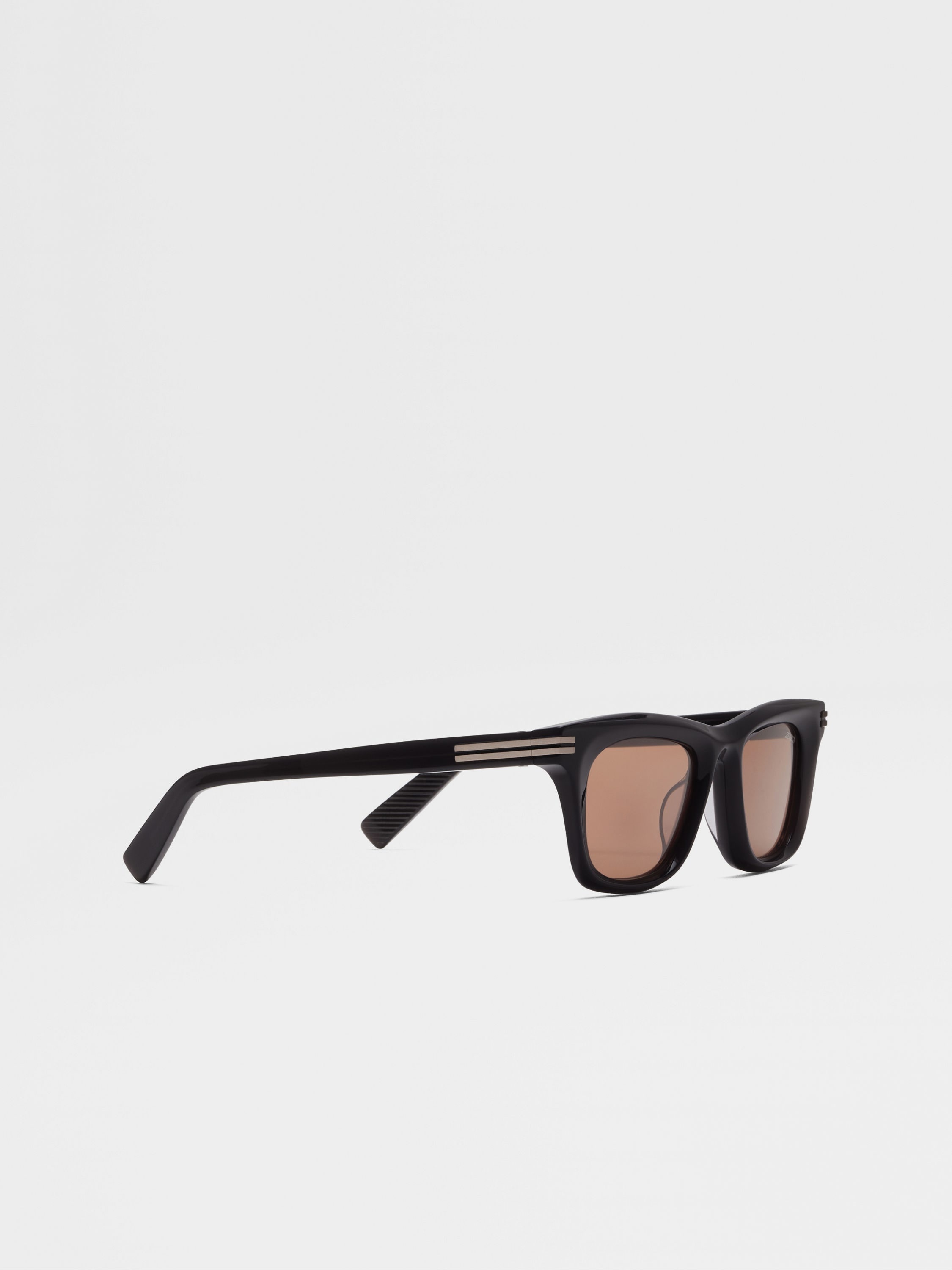 BLACK ACETATE SUNGLASSES - 3