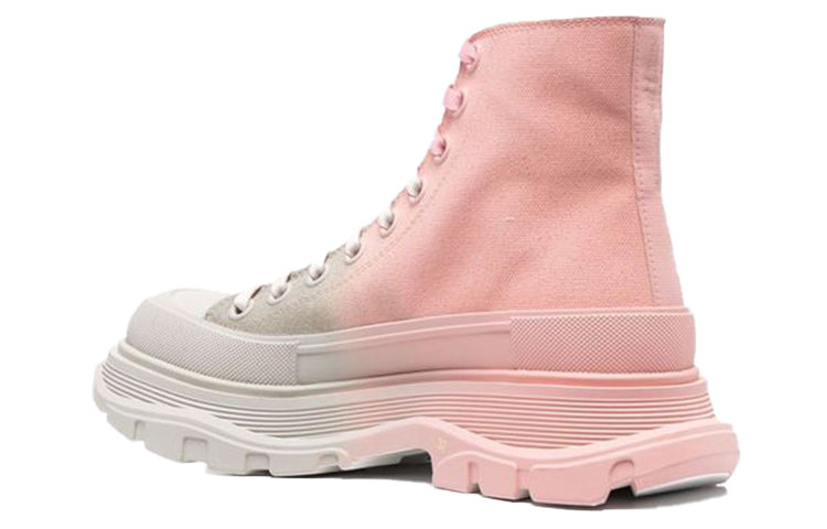 (WMNS) Alexander McQueen Tread High Top 'Two Tone Pink' 685697W4MVS1807 - 3