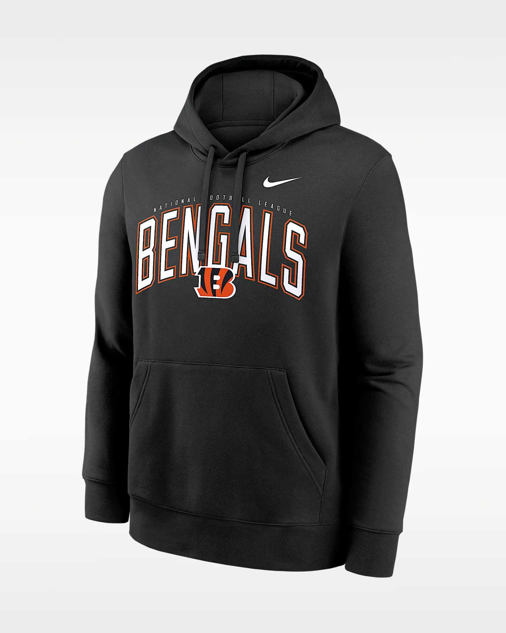 Cincinnati Bengals Club Men's Nike NFL Pullover Hoodie - 1