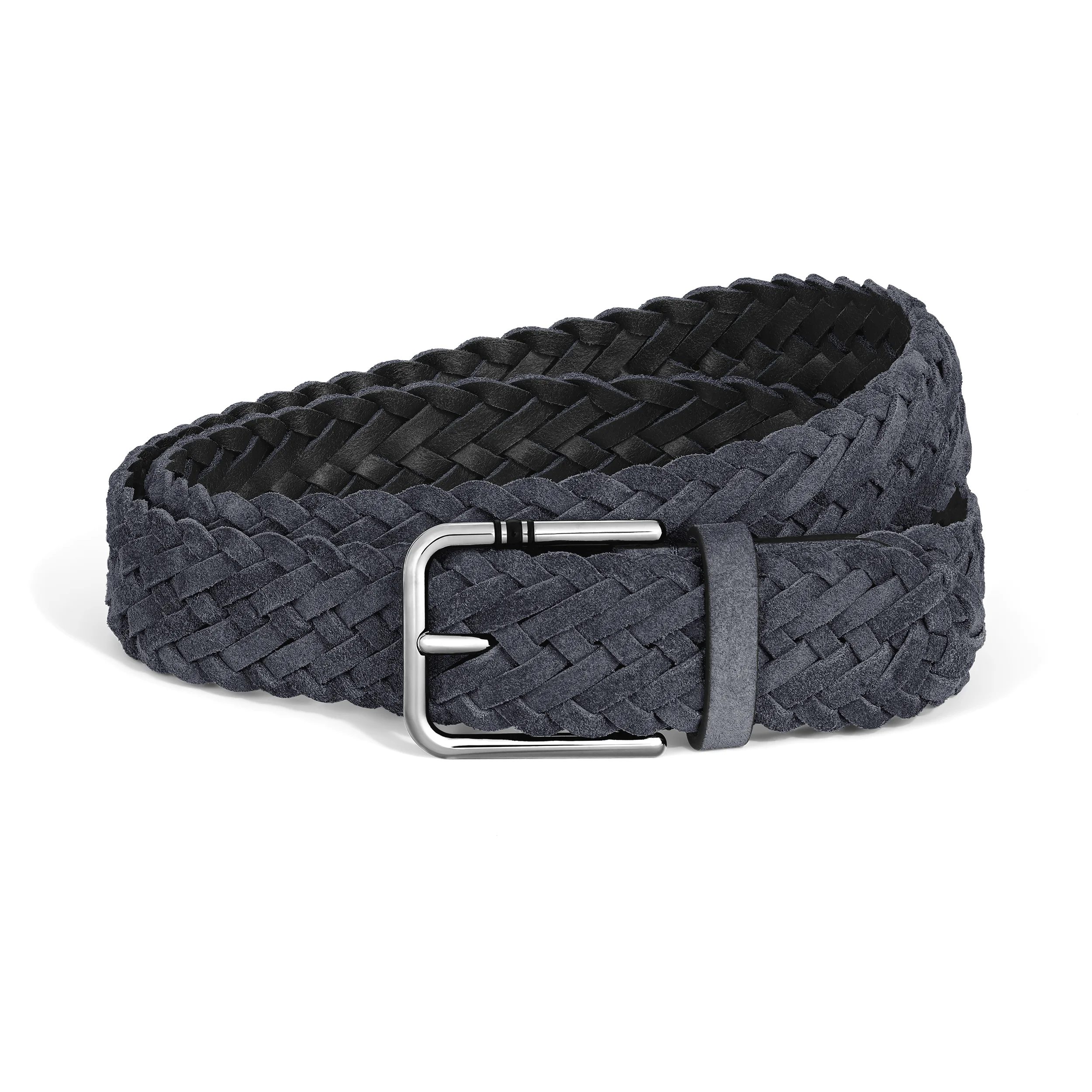 35 MM BELT IN SUEDE WITH SQUARE MEISTERSTÜCK BUCKLE M - 1