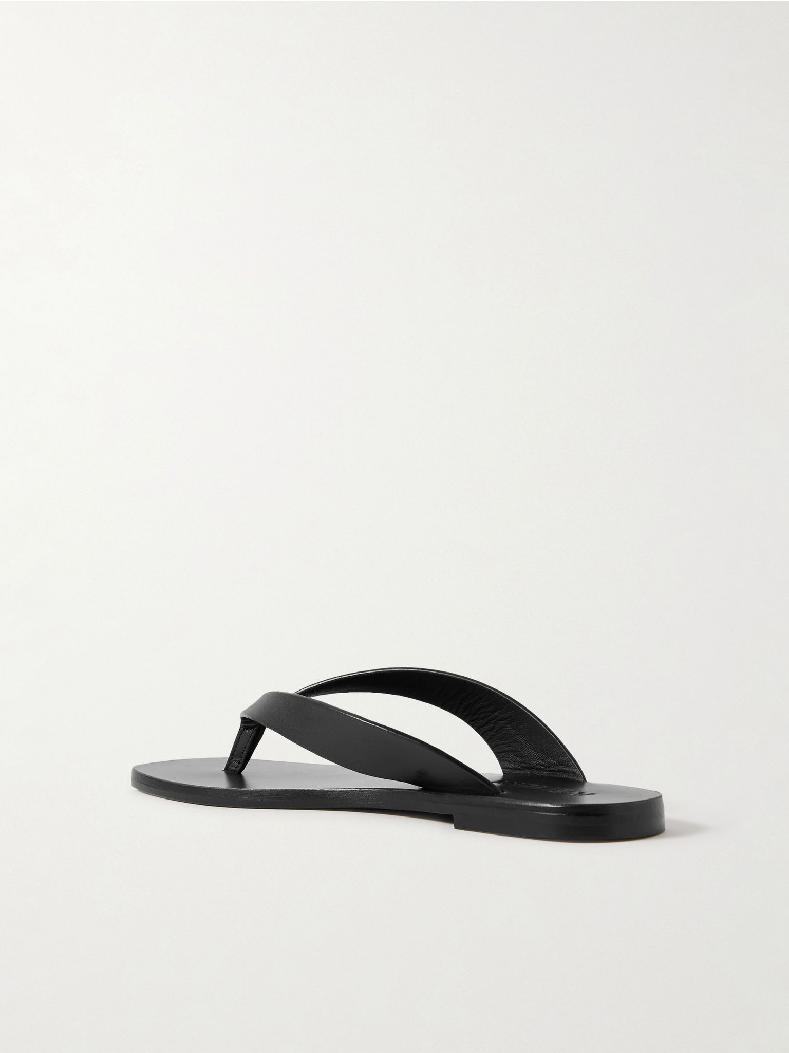 Kinto leather flip flops Black - 3