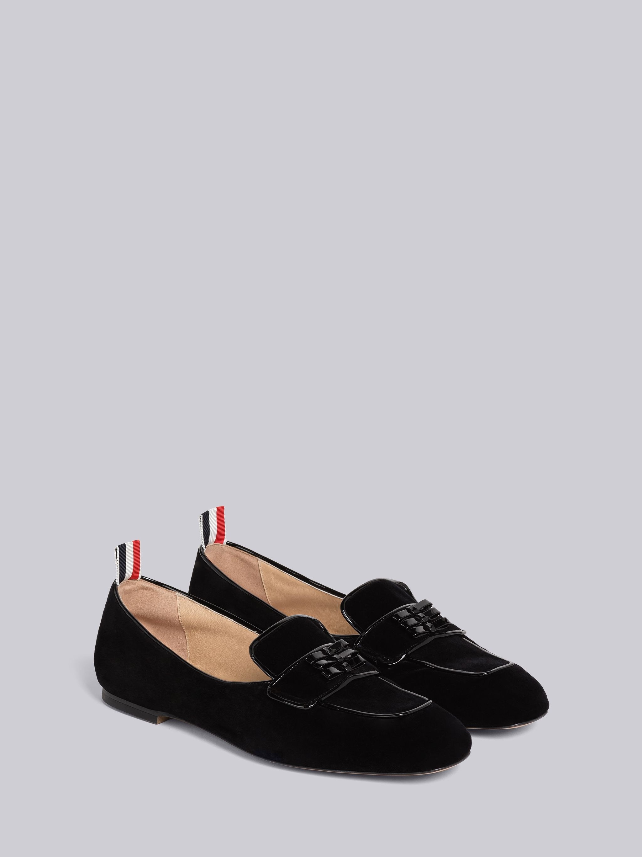 Velvet 3-Bow Loafer - 3