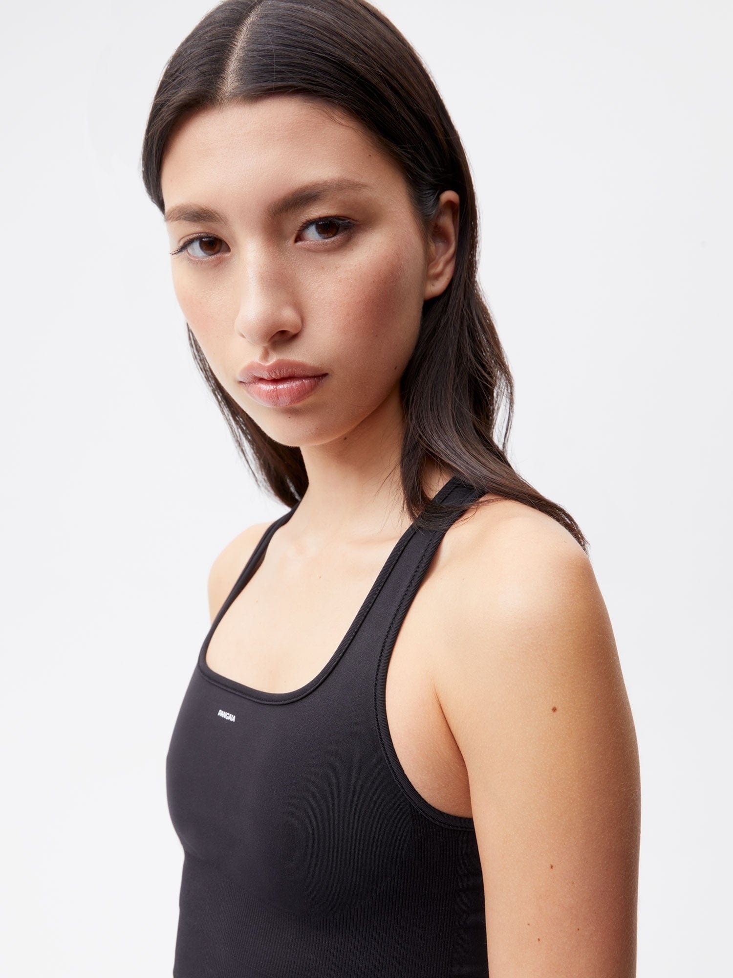 Women's Plant-Stretch Compressive Sports Bra - Black - 5